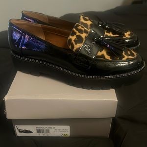 Franco Sato leopard print shoes